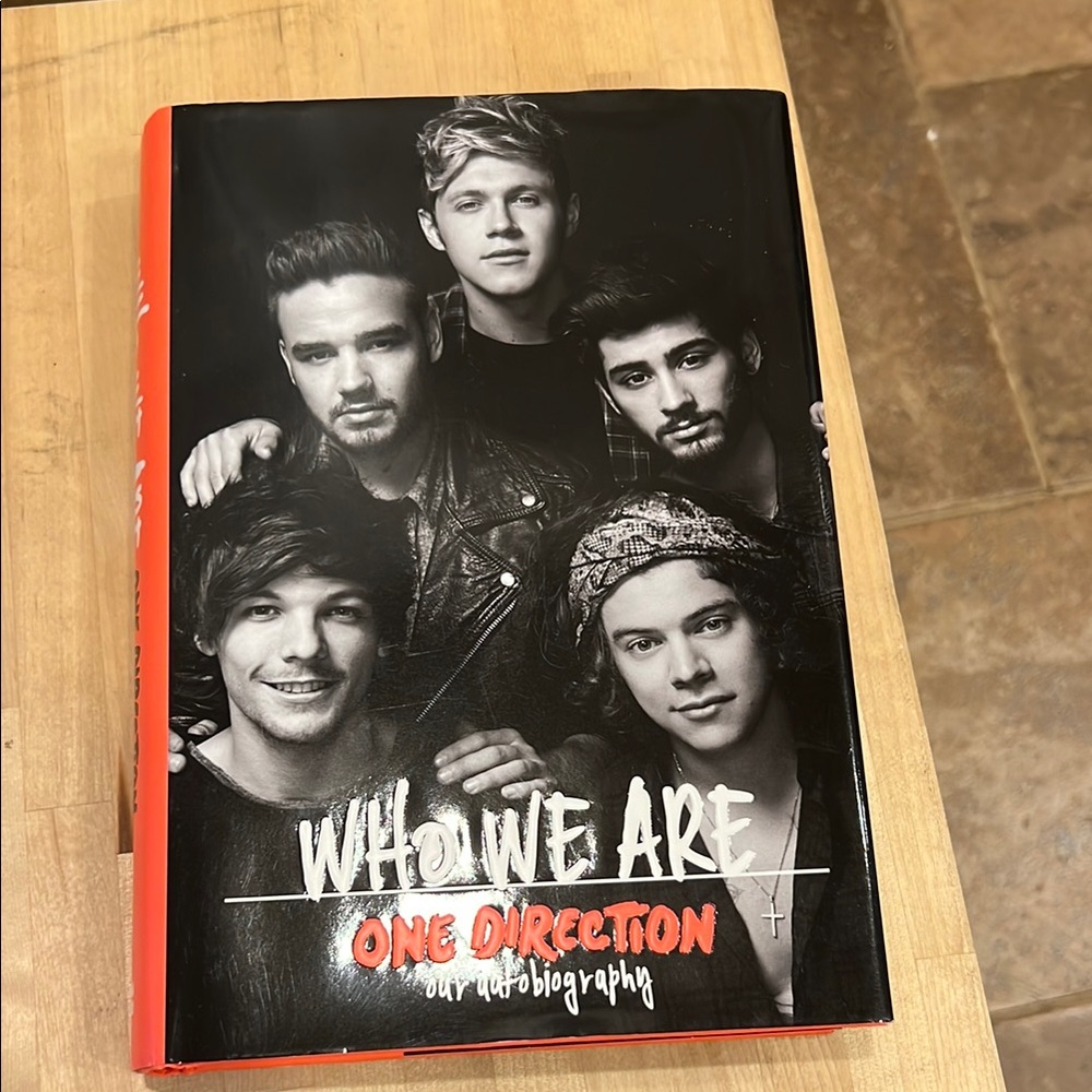 One Direction 'Who We Are' Autobiography Book